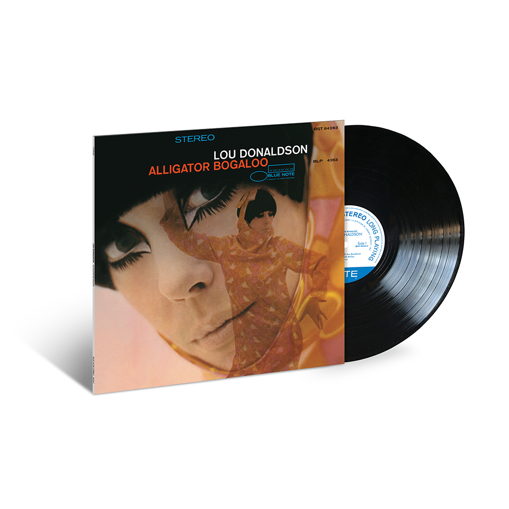 Lou Donaldson — Alligator Bogaloo, official Blue Note sleeve-and-disc product illustration