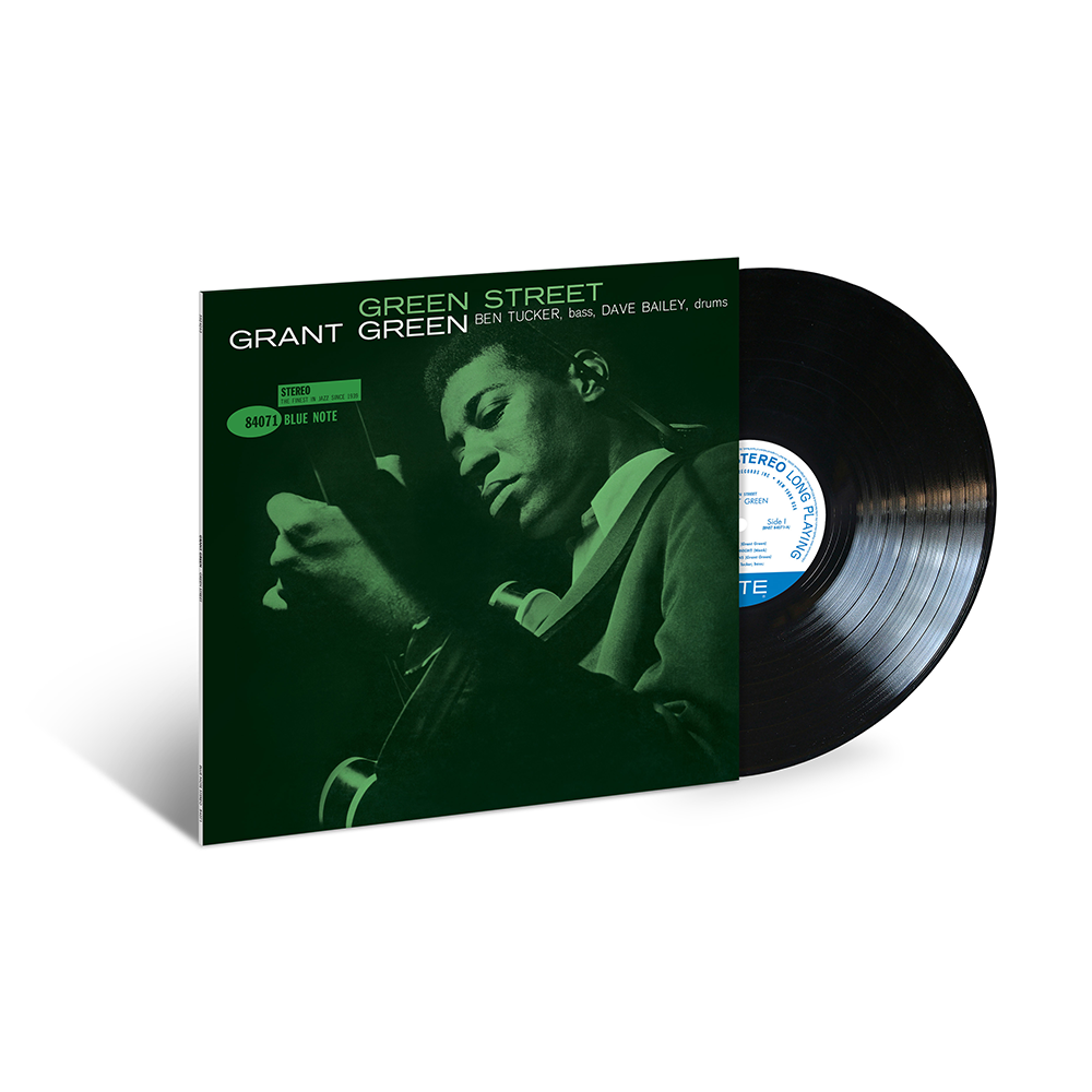Grant Green — Green Street, official Blue Note sleeve-and-disc product illustration